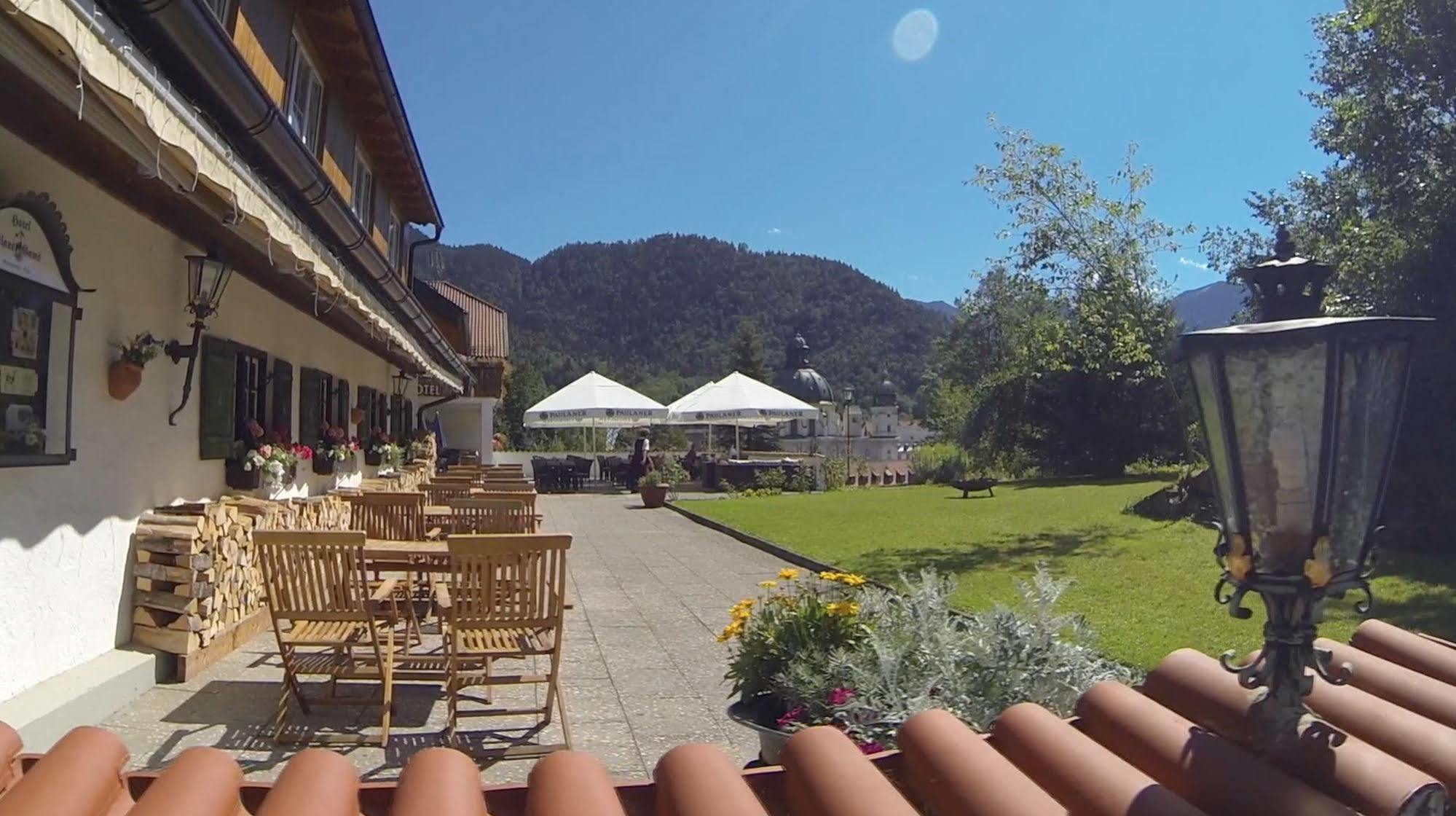 Gasthof Blaue Gams Ettal Eksteriør bilde