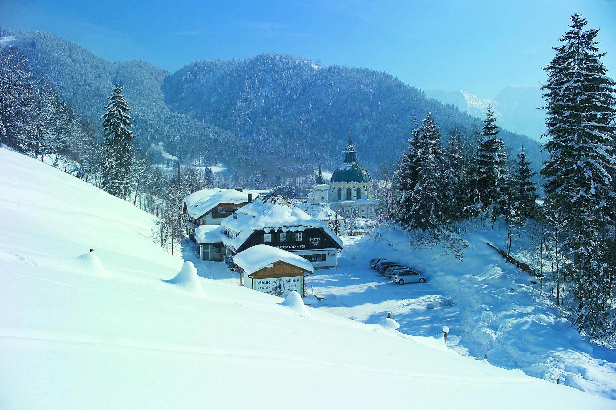 Gasthof Blaue Gams Ettal Eksteriør bilde